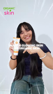 Organic Skin Japan Papaya Kojic Whitening Lotion Sunscreen Face Body Lotion Skin Care Set of 2