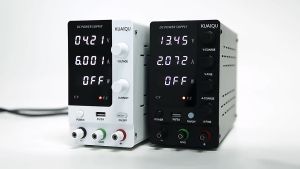 【ค่าขนส่งฟรี】Nice-power เครื่องจ่ายไฟ DC Power Supply 30V 60V 120V 3A 5A 10A SPS-C3010 LCD Adjustable ปรับค่าได้ 4 digits แหล่งจ่ายไฟ แบต