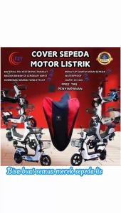 Sarung Cover Sepeda Motor Listrik Waterproof All type