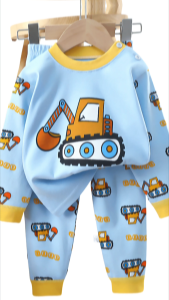 Kids Pajama Set for Boys and Girls | Premium Soft Cotton Terno | 2-6 years old | BRAT! Kids Clothing Store