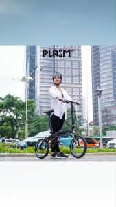 Sepeda Lipat UNITED PLASM 4S 16 Inch Alloy Internal Gear 4 Speed Garansi Resmi 5 Tahun