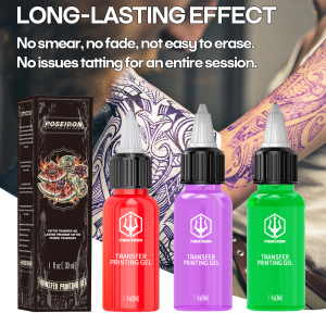 Poseidon | Fruit Scent POSEIDON 30ML Tattoo Stencil Gel New Tattoo Accessories For Tattoo Transfer Paper Professional Tattoo Stencil Gel