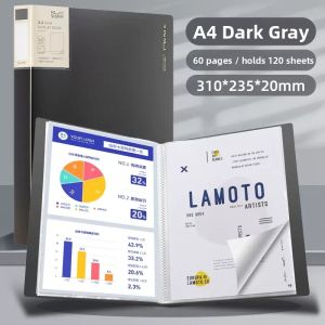 deli | Transparent Document Folder Storage A4