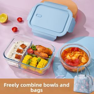 Microwave-safe Leakproof Square Lunch Box