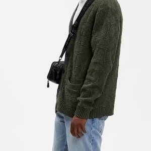 original genuine camera bag casual mens shoulder chest bag messenger double -layer small square bag wyatt CM109 CM113 size: 19*11*6cm