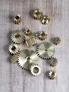 0.5 Modulus Copper Gear 8/9/10/11/12/14/15/16/20/26/32 Tooth Motor Transmission Pinion