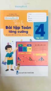 Sách - Vở Ô li Bài Tập Toán Tăng Cường lớp 4 - tập 2 ( Kết Nối ) - BT