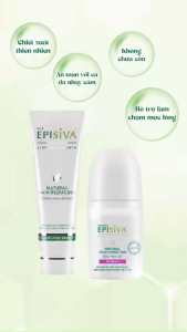 Lăn Khử Mùi Episiva Chăm Sóc Da Sau Khi Làm Sạch Lông Dành Cho Nữ 50ml