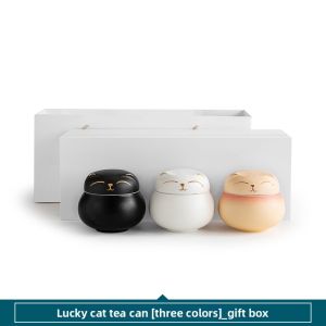 SANXUN | Anti-Moisture Sealed Ceramic Tea Can Small Size