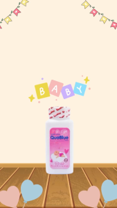 Phấn Rôm Cho Bé QuaBlue Baby 60g – Chống Rôm Sảy Dịu Da Hàng Xuất Khẩu Cao Cấp Dành Cho Trẻ