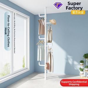 No-drilling Standing Coat Rack