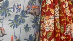 ผ้าเมตร ผ้าคอตต้อนญี่ปุ่น100% ผ้าคอตต้อนรวมลาย ผ้าลายดอก หน้ากว้าง 55 นิ้ว หน่วยขายเป็นเมตร