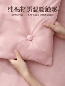 ความปลอดภัยที่มองไม่เห็นไม่มีเข็มผ้านวมมุม Fastener Anti Slip ผู้ถือแผ่นผ้านวม Clamp พลาสติกห้องนอนจัดเก็บ