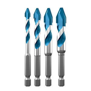 Ultra-Hard Tile Drilling Bit Off-Center Concrete Triangle Cement Wall Hand Drill Turning Hole Drilling Tile Brick Concrete Stone