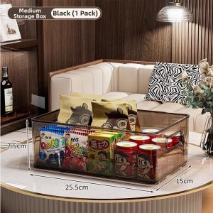 CORJANE | Transparent Drawer-type Storage Box for Snacks and Items
