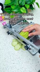 COD KNIFEZER Alat Pemotong Daging Buah Sayuran Multifungsi Iris Tipis Super Tajam Vegetables BX002