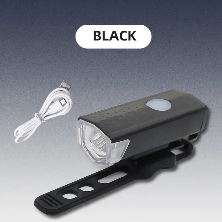 Rechargeable Bike Front Light Waterproof 300 Lumen MTB Headlight LED ...