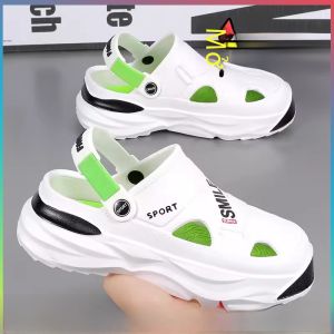 Xia Road Dép Nam Thoáng Khí Mùa Hè Xe Thể Thao Hai Công Dụng Đi Biển Lội Bể Bơi Thanh Niên Giày Đế Dày Tăng Gót Chân