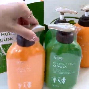 Dầu Gội Thảo Dược Cỏ Cây Hoa Lá Gừng Sả Hỗ Trợ Làm Dày Tóc Giảm Bết Dầu 500g