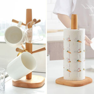 Drying Tea Cup Holder Wooden