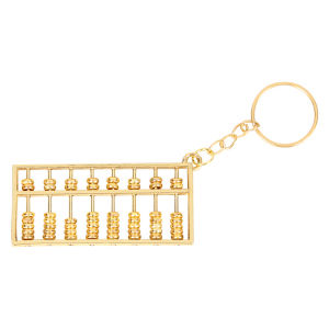 DINGFENGGE | Lucky Abacus Keychain 9/13 Axis