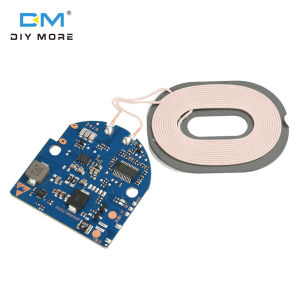 แผงวงจรที่ชาร์จไร้สายโมดูลที่ชาร์จไร้สายสำหรับใช้ในรถ DC 10-24โวลต์20วัตต์โทรศัพท์มือถืออเนกประสงค์12โวลต์24โวลต์พร้อมช่องป๊อปอัพ