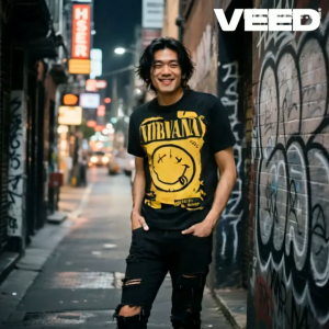 เสื้อวงวินเทจ NIRVANA (เนอร์วานา) ลาย Smells Like Teen Spirit | อัลบั้ม Nevermind 1991 | Code =RDM1961