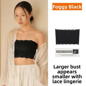 JANEST | Summer Thin Strapless Bra for Big Busts Minimizing Lace Anti-slip