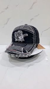 Mũ Lưỡi Trai Nón Thêu Logo Ông Địa Vải Kaki Jean Form Chuẩn Hàng Đẹp Cao Cấp VNXK (Seri: D188 - Phối Kem)