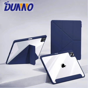 For 2025 iPad Air 11 Case iPad 10th Generation 11th A16 9th Cover Gen iPad Pro11 4 5 10.9in 12.9 M2 M3 M4 Pencil Holder Case