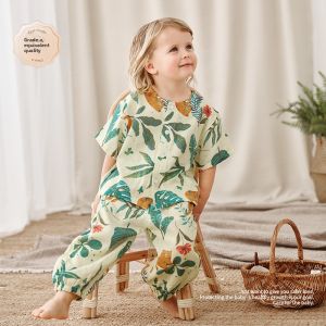 UIN BABY | Bamboo Cotton Gauze Baby Sleepwear Set