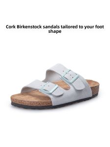 THEMULE | Pink Wide Softwood Double Buckle Flat Sandals