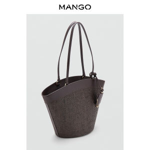 Mango | Vintage Patchwork Woven Tote Bag Large Capacity