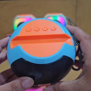 ERRLY P60 Speaker Bluetooth Portable LED RGB Light TWS Connect speker Ultra Bass