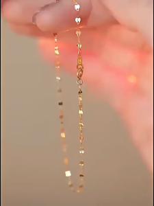 Non-Fading Titanium Steel Bracelet Female South Korea Fashion 18K Gold Plating High-End Bracelet Accessories Gift