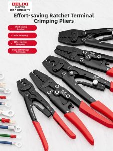 DELIXI | Effortless Ratchet Wire Crimping Tool