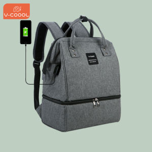 V-Coool Large Capacity Breast Milk Storage Bag Double Layer Thermal Insulation Milk Ice Pack for Working Mothers And Babies