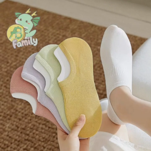 A11 Kaus Kaki Wanita Pendek Warna Warni Pendek Polos