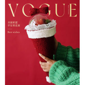 Christmas Eve Gift Box for Girls Christmas Gift DIY Gift Bag Creative Christmas Eve Fruit Bouquet Packaging Box