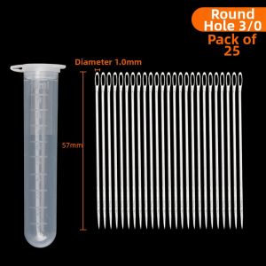 Household Hand Sewing Needles Large-Eye Round-Eye Beading Tailoring Embroidery Upholstery