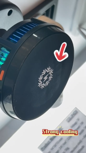 Equinox X19 Magnetic Wireless Charging Phone Holder with Suction Base and Cooling Tech
