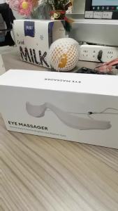 foreverlily | New 3D Eyes Massager Electric Eye Massage Glasses EMS Red Light Eye Care Lighten Dark Circles Eye Relax Massager