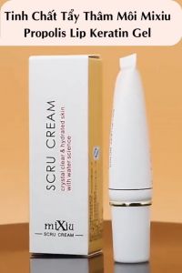 Tinh Chất Tẩy Thâm Môi Mềm Mịn Môi Hồng Tự Nhiên Tẩy Tế Bào Chết Môi Tạo Nên Đôi Môi Quyến Rũ Mixiu Propolis Lip Keratin Gel