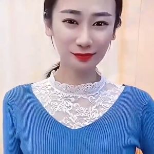 PALE Phụ nữ Ren Có thể tháo rời Cổ điển Cổ áo Tie Áo False Cổ Áo Giả Cổ Áo Trang Trí Áo len