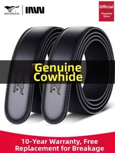 SEPTWOLVES | Automatic Buckle Mens Genuine Leather Belt