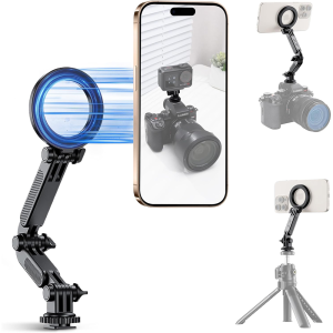 Giá Đỡ Điện Thoại Gắn Giày Lạnh Từ Tính JJC Tương Thích Với iPhone 16/15/14/13 Samsung DJI Osmo 360 Action Gopro AKASO Camera - Giá Đỡ Điện Thoại Đa Năng Cho Vlog Kit