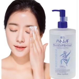 Nước Tẩy Trang Dầu tẩy trang  Ý Dĩ Hatomugi Nhật Bản 500ml