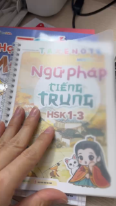 Combo Takenote Ngữ Pháp Tiếng Trung HSK 1-6 (4 Cuốn)