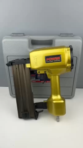 ปืนลม ปืนยิงคอนกรีต ปืนยิงตะปูลม ปืนลมยิงแม็กซ์ ยี่ห้อ Power ดอกขาว รหัส ST-64 ของแท้