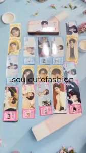 จางหลิงเฮ่อ ที่คั่นหนังสือ&Ticket Card 1 กล่อง มี 40 ใบ = 80 รูป